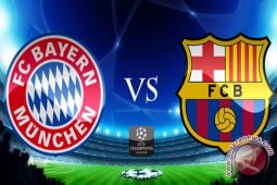 Susunan pemain Barcelona vs Bayern Munich di Nou Camp