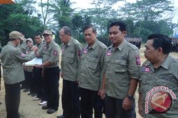 55 Anggota DPRD Kaltim Pembina Kehormatan Tagana