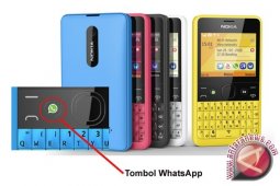 Nokia Asha 210, Dilengkapi Tombol WhatsApp