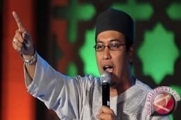 Ustadz Jeffry kurang fit saat berkendara