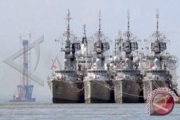 TNI AL Jaga Keamanan Di Perairan Laut