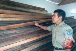 Polhut Bangka Selatan amankan 6,3 kubik kayu