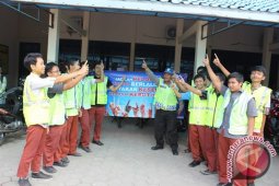 Polres Pangkalpinang Perkenalkan Maskot Keselamatan Lantas Terbaru