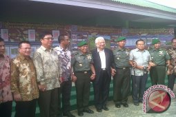 KSAD Tinjau Rehab Rumah Dinas Kodam Tanjungpura