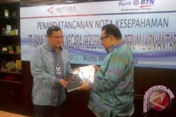 LKBN Antara dan BTN Syariah Kerjasama Bisnis