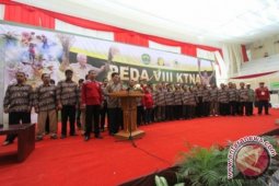 Peserta Peda KTNA Deklarasikan Dukung Pembangunan