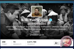 Twitter SBY dibanjiri ucapan selamat ulang tahun 
