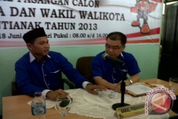 Paryadi-Sebastian Diusung Demokrat Daftar Pilwako Pontianak