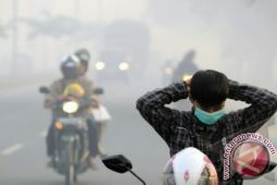 Asap Riau Makin Pekat