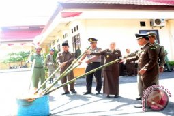 Kejari Penajam Musnahkan Barang Bukti Narkoba