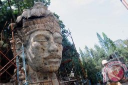 Pengerjaan Patung GWK Dilanjutkan