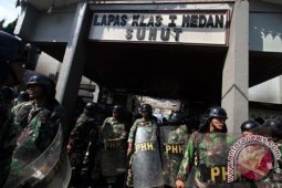 Pengamanan Lapas Medan Diperketat