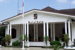 Muspida Bogor shalat id di Balai Kota