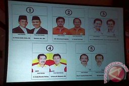 Calon wali kota bogor dapat nomor urut