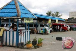 Terminal Penajam Masih Sepi Pemudik