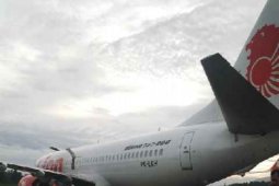 Pesawat Lion Air Berhasil Dievakuasi