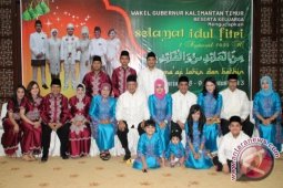 Bersyukur Perayaan Idul Fitri  di Kaltim Aman dan Semarak