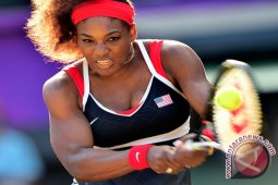 Serena tahan pemain muda dan maju ke perempat final