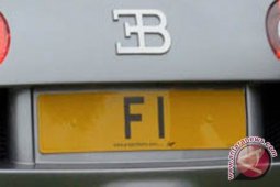 Harga Plat "F1" Diatas 6 Juta Poundsterling