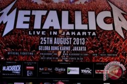 Penggemar Metallica Kaltim Nonton Konser di Jakarta