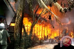 Tiga Rumah di Tenggarong Dilalap Api
