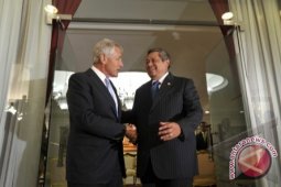 Presiden SBY Terima Kunjungan Menhan AS