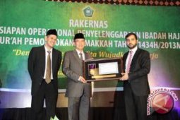 Konvensi Haji Dunia Berikan Medali Emas untuk Pemerintah RI