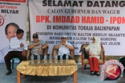 Imdaad-Ipong Didukung Komunitas Toraja Di Balikpapan