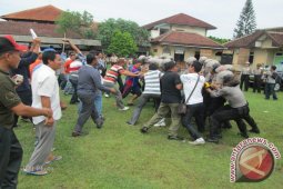 Polres Pangkalpinang Gelar Simulasi Pengamanan Pemilu