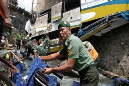 Kapolres : ada kemungkinan ketidaklayakan kondisi bus