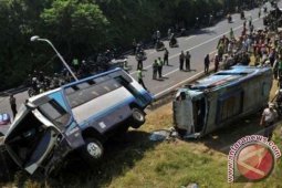 Kecelakaan Bus Di Jateng