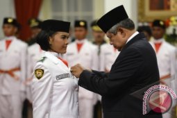 Pengukuhan Anggota Paskibraka