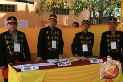 Prajurit Kesultanan "Bertugas" di TPS