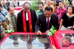 Gubernur Maluku Resmikan Gereja Maranatha