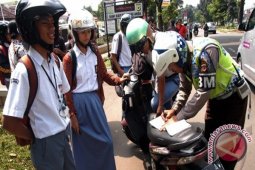 Polisi Amankan Puluhan Pelajar