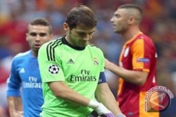 Ikker Casillas cedera Saat Madrid Kalahkan Galatasaray
