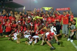 Selebrasi Juara ISL