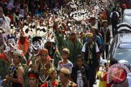 Festival  Mahakam Akan Dimeriahkan Parade Hudoq