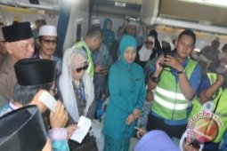 Awang Sambut Kedatangan  Jamaah Haji