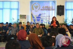 MPR "goes to campus" sosialiasikan empat pilar