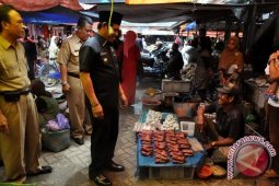 PKL Amuntai Menolak Dipindah