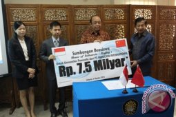 Pengusaha China berikan beasiswa selama 50 tahun