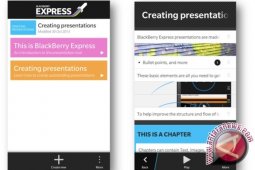 Buat Presentasi Cepat Dengan BlackBerry Express