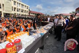 Dua Bulan 275 Kasus Narkoba
