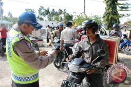 Puluhan Kendaraan di Penajam Terjaring Razia Gabungan