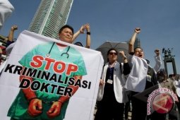 Dokter di Bengkulu lakukan aksi solidaritas