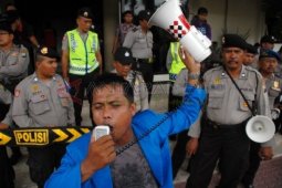 Demo Pelecehan Wartawan