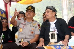 Kapolda Pantau Suroan di Ponorogo