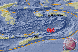 Gempa 6,7 SR di Maluku Barat Daya