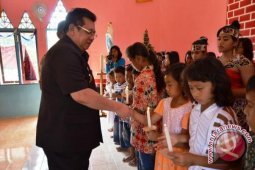 Bupati Sekadau Safari Natal di Belitang